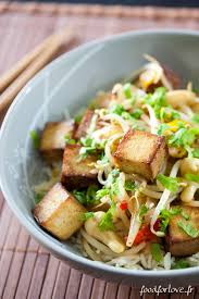 Wok De Tofu Fume Recette Tofu Recette Tofu Fume Recette Asiatique