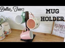 Cpu grease 4020 fan ceramic mug with lid breakfast cup copper mug 500ml ceramic mug coolcold laptop cooler 500ml coffee mug hdmi socket 700ml mug bed cooler coolcold. Dollar Tree Diy Mug Holder Youtube