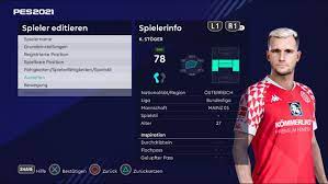 Pes 2021 Faces Kevin Stoger By Heywips Pesnewupdate Com Free Download Latest Pro Evolution Soccer Patch Updates