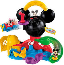 Mattel Fisher Price Y2311 Disney S Micky Maus Wunderhaus Spielplatz Includes Mickey And Minnie Figure Minnie Maus Spielzeug Micky Maus Micky Maus Wunderhaus