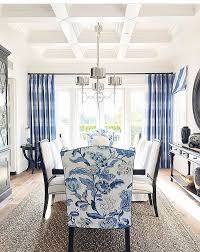 Blue And White Dining Room Blue Blue And White Living Room White Rooms