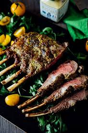 Dijon Roasted Rack Of Lamb The Crepes Of Wrath Recipe Lamb Recipes Roast Rack Of Lamb Rack Of Lamb