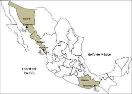 Mexico, officially the united mexican states, is a country in the southern portion of north america. Mapa De La Republica Mexicana Al Norte Se Encuentra Ubicado El Golfo Download Scientific Diagram