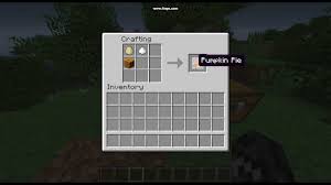 How To Make Pumpkin Pie In Minecraft home fc2