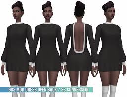 Most often, though, mods are the culprit of game corruption. 60s Mod Dress Open Back S3 Conversion At Busted Pixels Sims 4 Updates