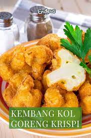 Resep Kembang Kol Goreng Krispi Recipe In 2021 Kembang Kol Goreng Kembang Kol Resep Kembang Kol