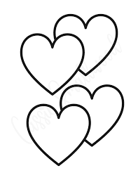 25 cute printable heart templates tons of different sizes and shapes cassie smallwood