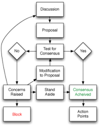 Flowchart Of Basic Consensus Decision Making Process