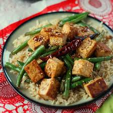 Chinese Garlic Tofu Stir Fry Recipe Yummly Recipe Tofu Stir Fry Tofu Recipes Food