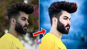 Picsart New Hair Style Editing Picsart Hair White Face Photo Editin Face Photo Blur Background In Photoshop White Hair