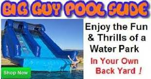 Does the pool have a water slide? Inflatable Swimming Pool Slides For Residential And Commercial Pools Lakes And Ponds