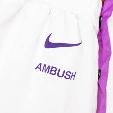 Buy and sell authentic nike streetwear on stockx including the nike x ambush nba collection lakers jacket white/purple/gold from fw20. Nike X Ambush Lakers Women S Tearaway Pants Summit White Feature
