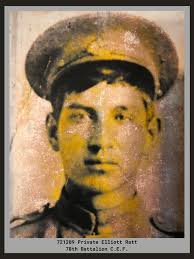 Many of us had relatives who served in WW1, but not as citizens...crazy!