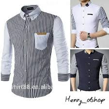 Baju batik kombinasi cowok hijabika com. Jual Kemeja Pria Kombinasi Model Kenny Simon Pakaian Laki Laki Baju Cowok Putih Kota Bekasi Henry Olshop Tokopedia
