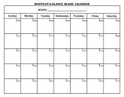 Blank Monthly Calendar Template Printable Calenderlife Blank Calendar Pages Monthly Calendar Printable Calendar Printables