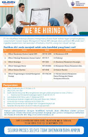 Biro klasifikasi indonesia (bki) is the only classification entity in indonesia that assigned to classified the indonesia flagged ship and foreign flagged ship which regullary operated in indonesian ocean. Lowongan Kerja Pt Biro Klasifikasi Indonesia Infosumbar