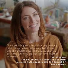 So so so very proud to share this conversation with the brilliant and the  wise Mother Witch @oracleofla 🖤 Episode 166's honored guest is Amanda Yates  Garcia, also known as The Oracle