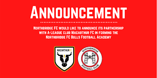Macarthur fc's denis genreau made his national debut for the socceroos in their fifa world cup qatar 2022 qualifying. Macarthur Fc Announce Partnership With Northbridge Fc For Npl Season National Premier Leagues Nsw Men S 1