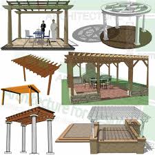 Gazebo Pergola Canopy And Shelter Sketchup 3d Models Pergola Gazebo Parking Design
