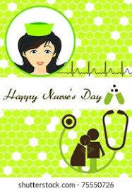 Your smile is enough to fight the darkness of despair and cure all the diseases. Beautiful Happy Nurses Day Greeting Card Stock Vector Royalty Free 75550726