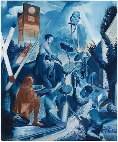 Work by Neo Rauch