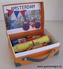 Geschenkgut Geschenke Verpacken Gutschein Reisegutschein Basteln Geschenke Verpacken Reise