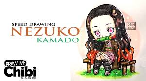 Touch device users, explore by touch or with swipe gestures. Speed Drawing Chibi Nezuko Kamado Youtube