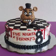 Por Sus Ninos Yo Hasta Me Pongo A Investigar Muertadelsusto Hechoconamor Fivenightsatfreddys Terror Cake Edibl Fnaf Cakes Birthdays Fnaf Cake Cake Mystery minute 5 by anders. pinterest