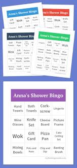Anna S Shower Bingo Free Bingo Cards Bingo Cards Bingo