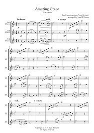 Download and print top quality amazing grace (for beginners) sheet music for two flutes. Amazing Grace Flute Trio Sheet Music Marketplace
