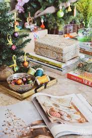 This table decoration is small enough to decorate the food, dessert or punch table or works well as a coffee table christmas decor. How To Decorate The Coffee Table For The Holidays Casa Watkins Living