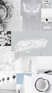 Brighten up your day and workspace with some pretty led lights and lamps. White Collage Wallpapers Wallpaper Cave