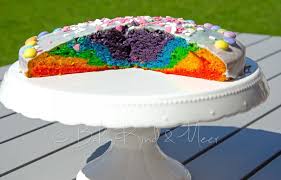 Unsere kuchen zum kindergeburtstag sind schritt für schritt erklärt und so kinderleicht, dass selbst die kleinen zu großen hobbybäckern werden. Ein Neuer Regenbogenkuchen Rezepte Fur Familien Kreatives Essen Baby Kind Und Meer