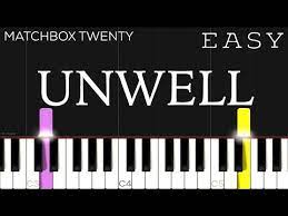 Matchbox Twenty Unwell Easy Piano Tutorial Youtube In 2021 Piano Tutorial Piano Easy Piano