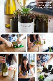 A really cute vase that you can do it yourself from. 37 Amazing Diy Wine Bottle Crafts