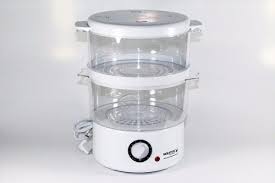 El vapor hace aumentar la presión dentro de la olla, y hace que la temperatura suba a un nivel superior al de ebullición del agua (100 °c al nivel del mar). Vaporera Electrica Holstein Olla Cocina Vapor Sarten Horno Bs 0 18 En Mercado Libre