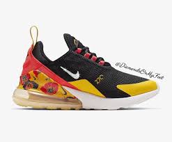 Swarovski Women S Nike Air Max 270 Black Orange Floral Etsy Nike Air Max For Women Bling Nike Shoes Nike Air Max