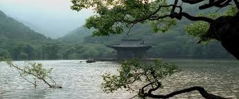 An isolated lake, where an old monk lives in a small floating temple. Spring Summer Fall Winter And Spring 2003 Cineshots