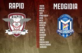 LOTUL RAPIDULUI PENTRU MECIUL CU MEDGIDIA