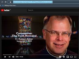 Fr. Robert Altier makes misleading video