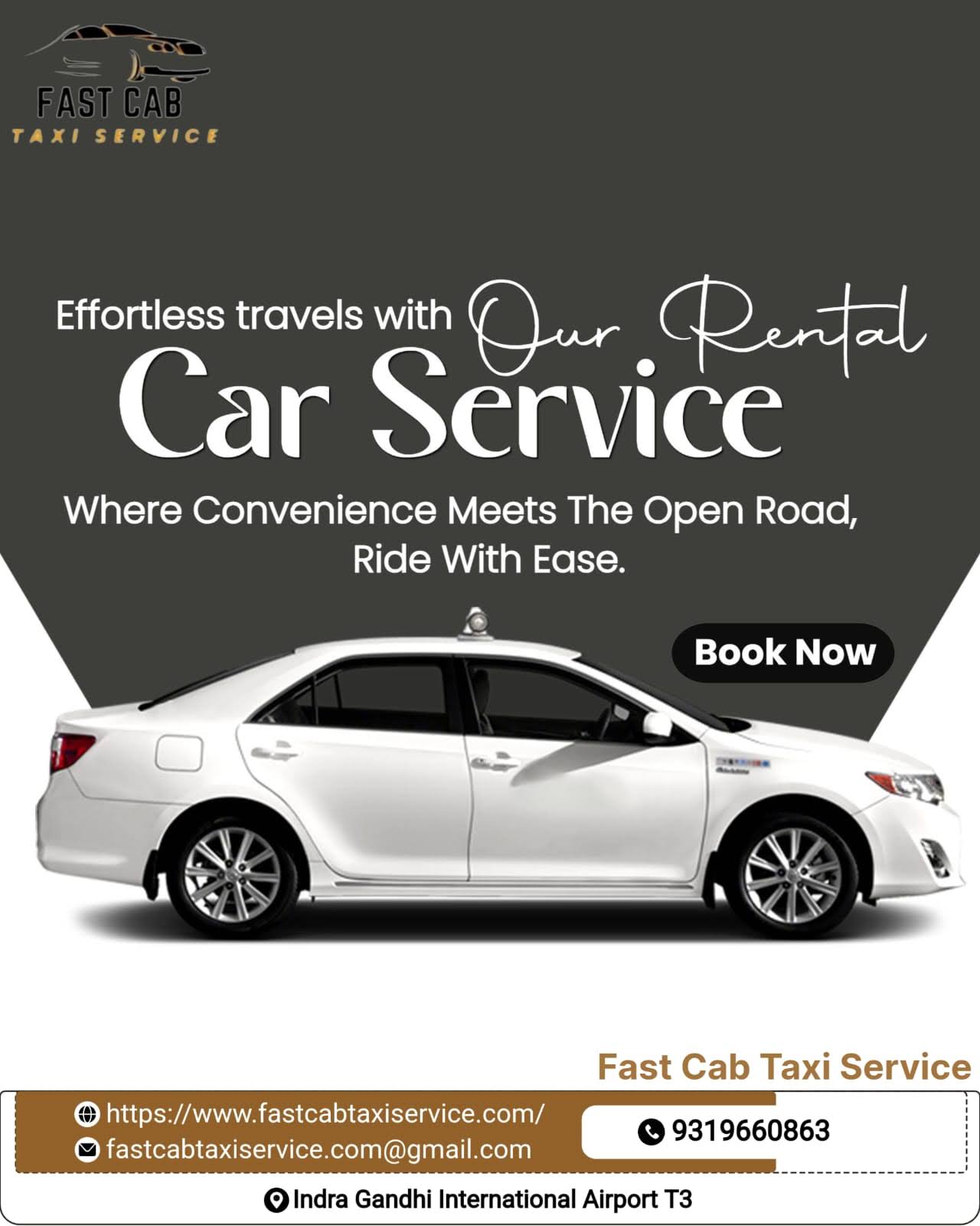 Fast cab taxi service dehli airport product image