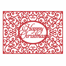 1000 x 736 jpeg 245 кб. First Edition Christmas Craft A Card Die Happy Christmas Fedie197x17 Craftlines