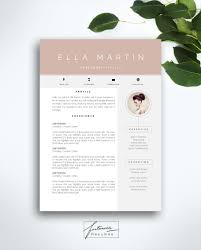 Cv Template 3 Page Cv Template Lettre Daccompagnement Etsy Cv Template Graphic Design Jobs Resume Template