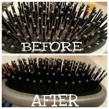 How To Clean Hair Brushes Clean Hair Hair Brush Clean Hairbrush