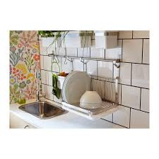 Find many great new & used options and get the best deals for ikea grundtal dish drainer rack for rail stainless steel 202.138.35 at the best online prices at ebay! Products Dish Drainers Kitchen Wall Storage Tidy Kitchen