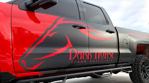 Custom truck wraps from wrap guys. Dark Horse Truck Wrap Scs Wraps