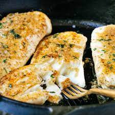 Garlic Butter Halibut Fish Recipe | Primavera Kitchen