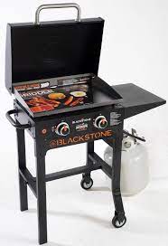 The 22 griddle is quick and easy to clean, taking the hassle out of outdoor cooking. Black 22 Blackstone 1813 Tabletop Griddle With Stainless Steel Front Plate And Hood Kitchen Dining Cookware Usininz Ro