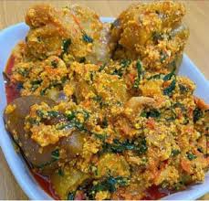 Egusi with Cowleg