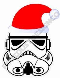 Star Wars Stormtrooper Clone Trooper Wearing Santa Claus Hat Etsy Star Wars Stormtrooper Clone Trooper Santa Claus Hat
